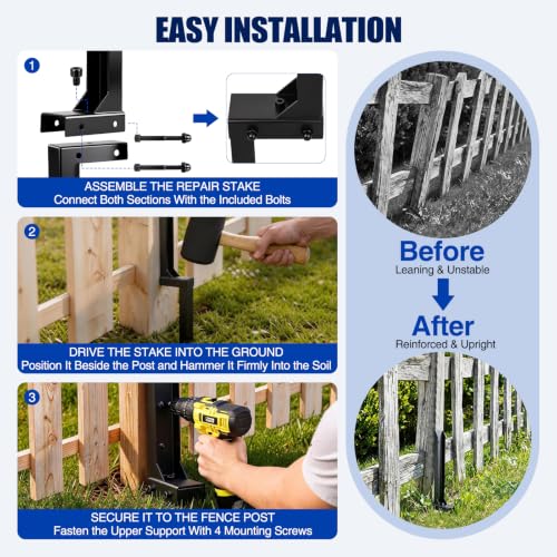 Fence Post Repair Kit
