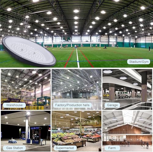 100W UFO LED High Bay Light with US Standard Plug