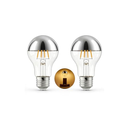 Half Chrome Light Bulb Dimmable