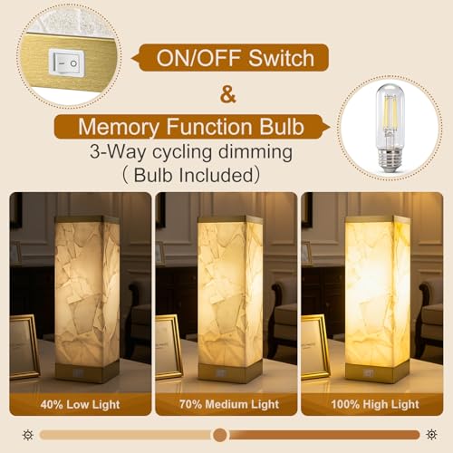 Alabaster Table lamp Series
