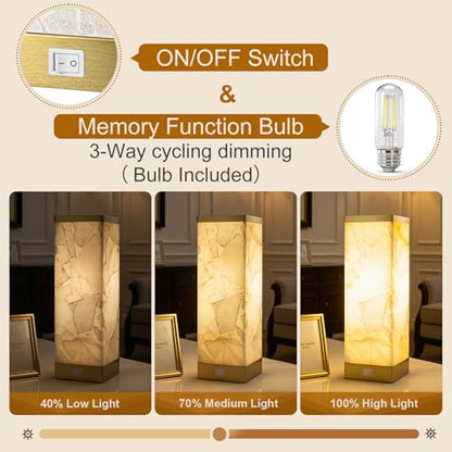 Alabaster Table lamp Series