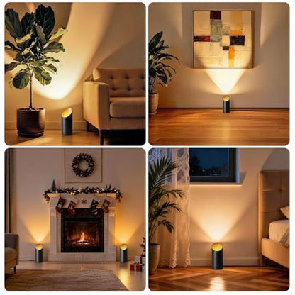 Uplighting Indoor Floor Can Light with 3000K LED GU10 Bulbs