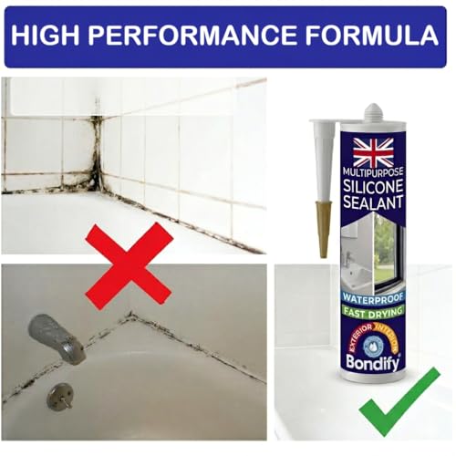 Waterproof Silicone Sealant White