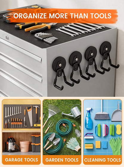 Magnetic Hooks Heavy Duty (Black)