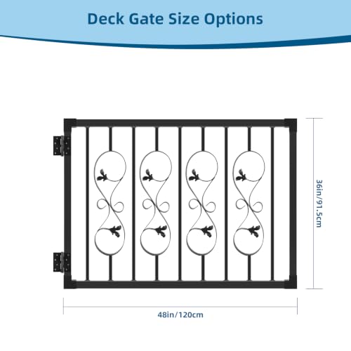 Deck Gate with Hinges & Latch