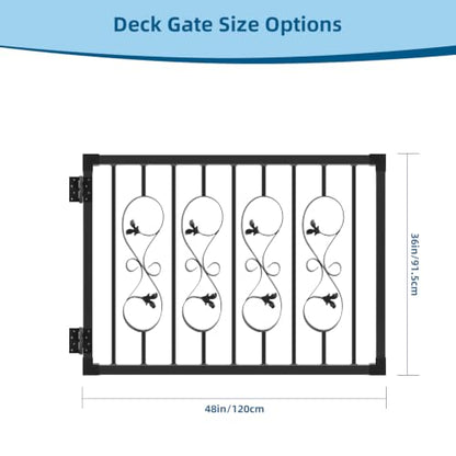 Deck Gate with Hinges & Latch
