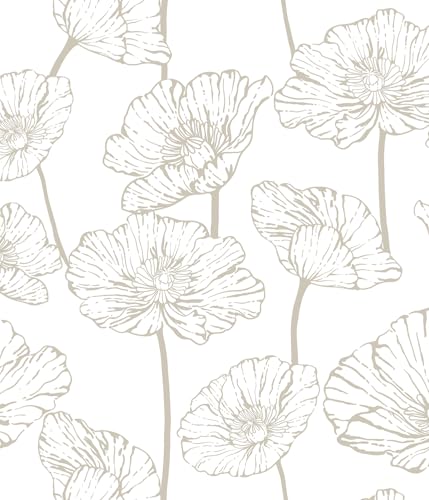Peel and Stick Wallpaper Floral Wallpaper Self