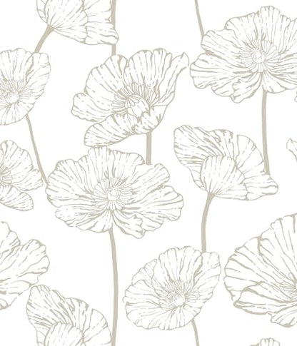 Peel and Stick Wallpaper Floral Wallpaper Self