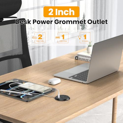 2 Inch Desk Power Grommet Outlet
