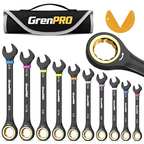 Flex Head Ratcheting Wrench Set