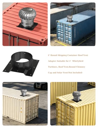 Roof Whirlybird Turbine Vent Adapter