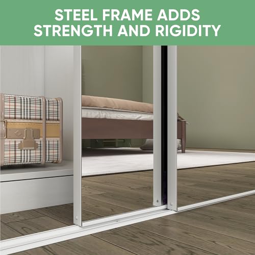 Mirrored Sliding Closet Door