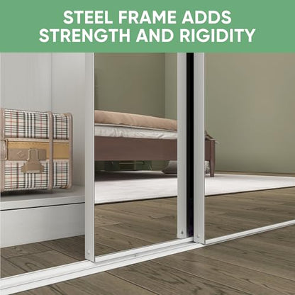 Mirrored Sliding Closet Door