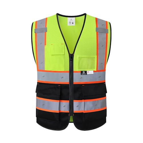 Safety Vest for Men Women Reflective Construction Vest