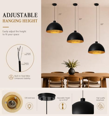 Oversized Dome Pendant Light