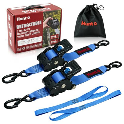 Retractable Ratchet Straps