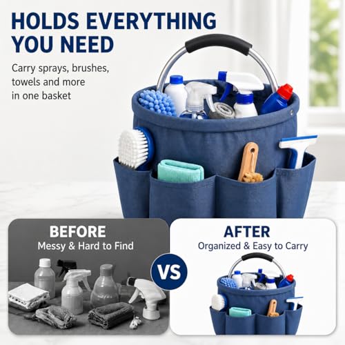 Cleaning Caddy with Handle