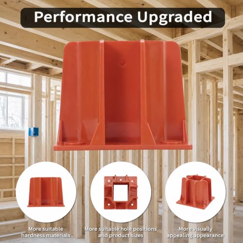 Reusable red guardrail Base