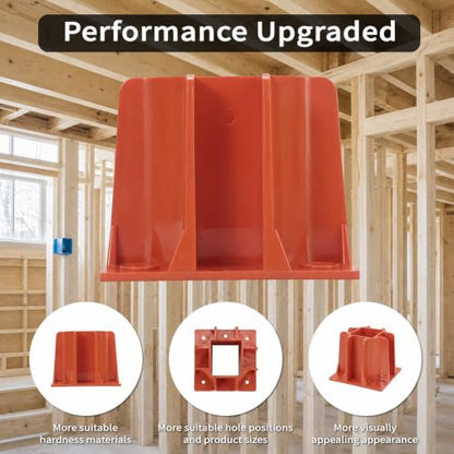 Reusable red guardrail Base