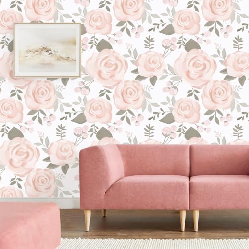 Watercolor Peel and Stick Wallpaper