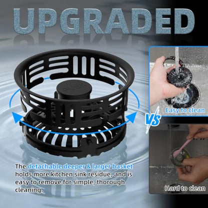 Upgraded 3 In 1 Sink Strainer