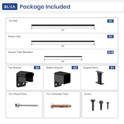 Aluminum Deck Railing Kits