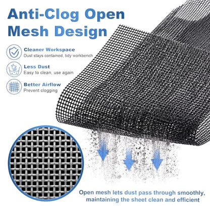 4-1/5 Inch Wide x 5.5 Yard Long Sanding Screen Mesh Roll