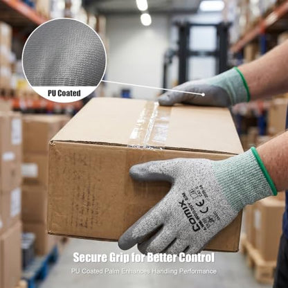A3 Cut Resistant Work Gloves for Men & Women