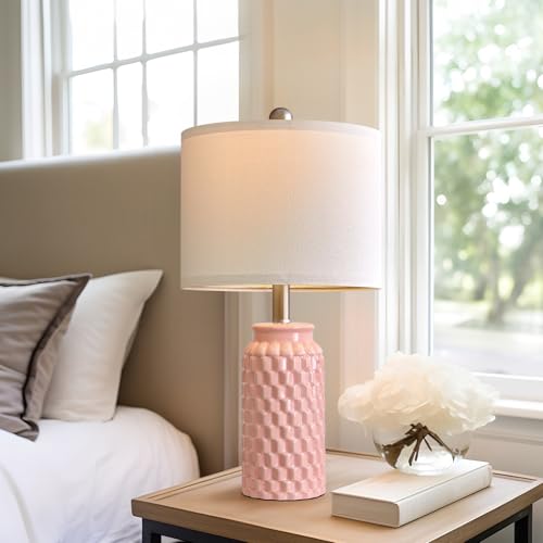 Ceramic Bedside Lamps Set of 2