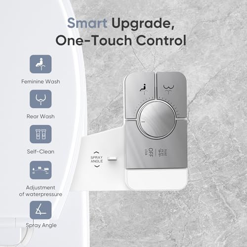 Bidet Attachment for Toilet Seat