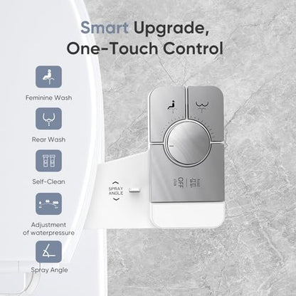 Bidet Attachment for Toilet Seat
