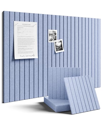 Felt Bulletin Board Tiles Large 48" x 36" Cork Board Alternative