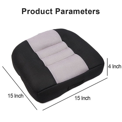 Car Booster Seat Cushion Heightening Height Boost Mat (Black)