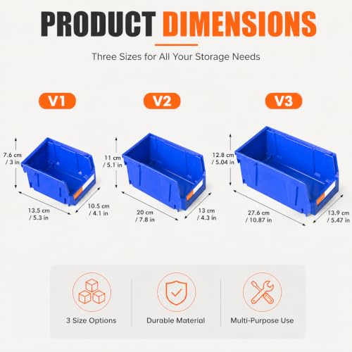 Wall Mounted Storage Organizer Set with Heavy Duty Metal Rails