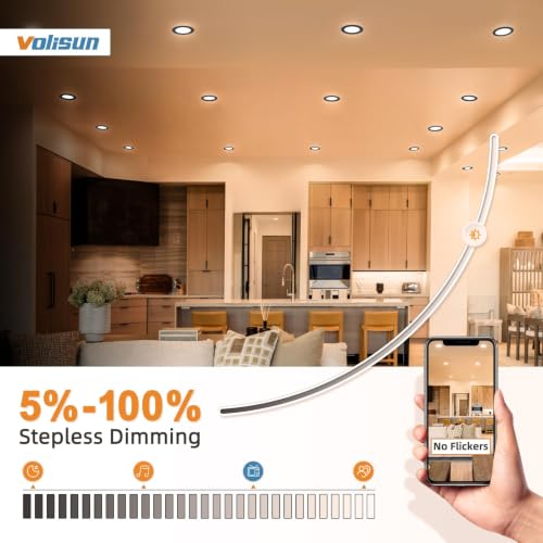 5CCT Recessed Light with Night Light