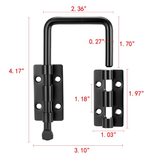Multi Angle Sliding Door Loop Lock