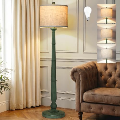 61'' Vintage Floor Lamp for Living Room