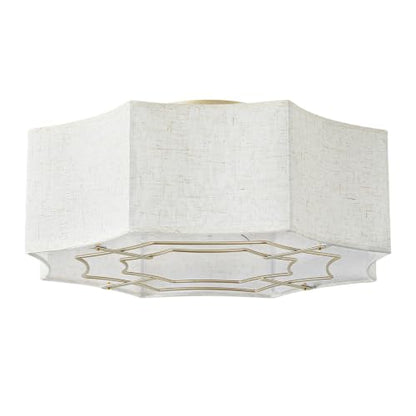 Boho Ceiling Fan with Light