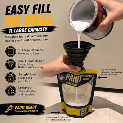 Airtight Paint Storage Bags