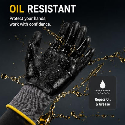 Work Gloves MicroFoam Nitrile Coated