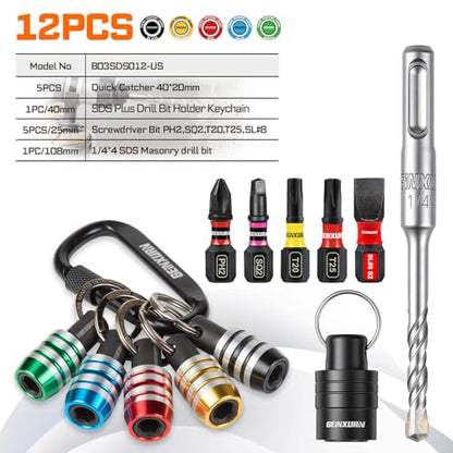 SDS Shank Bit Holder Keychain Set