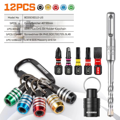 SDS Shank Bit Holder Keychain Set