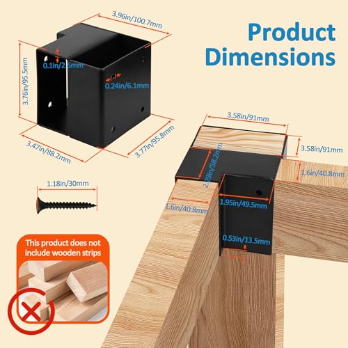 Heavy Duty Workbench Brackets Kit