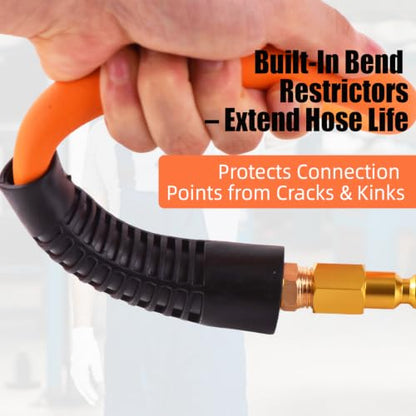Orange Yellow Hybrid Air Hose