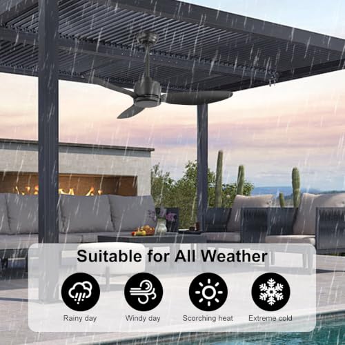 42''&52''Waterproof Ceiling Fans no Lights