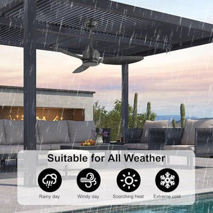 42''&52''Waterproof Ceiling Fans no Lights