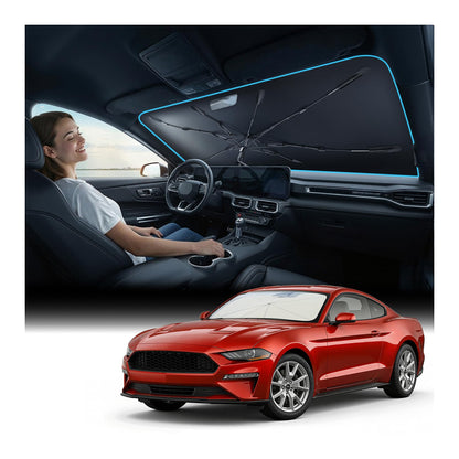 Windshield Sun Shade Umbrella for Mustang