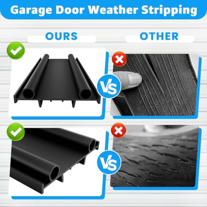 Upgraded TPE Garage Door Bottom Seal