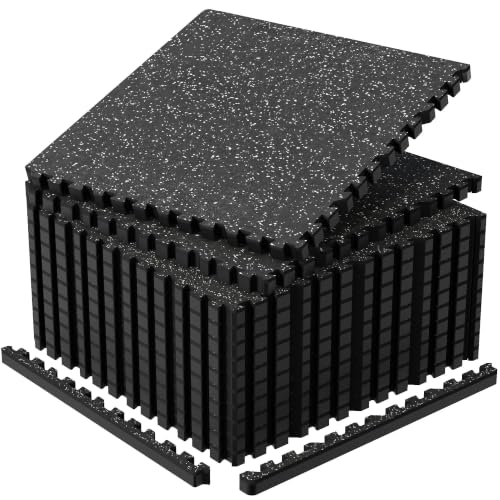 1" Extra Thick Rubber Top Exercise Mats