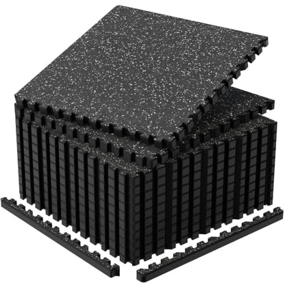 1" Extra Thick Rubber Top Exercise Mats